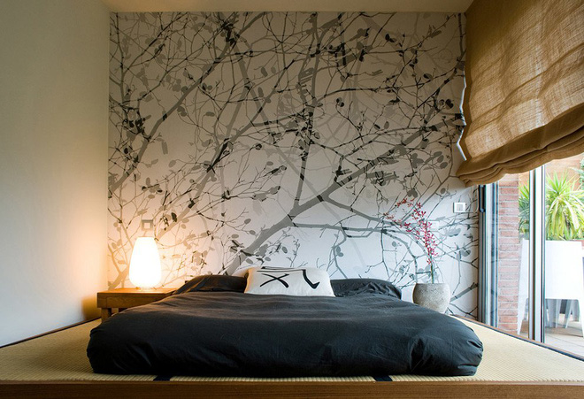 Thiết kế phòng ngủ theo phong cách Á - Đông
